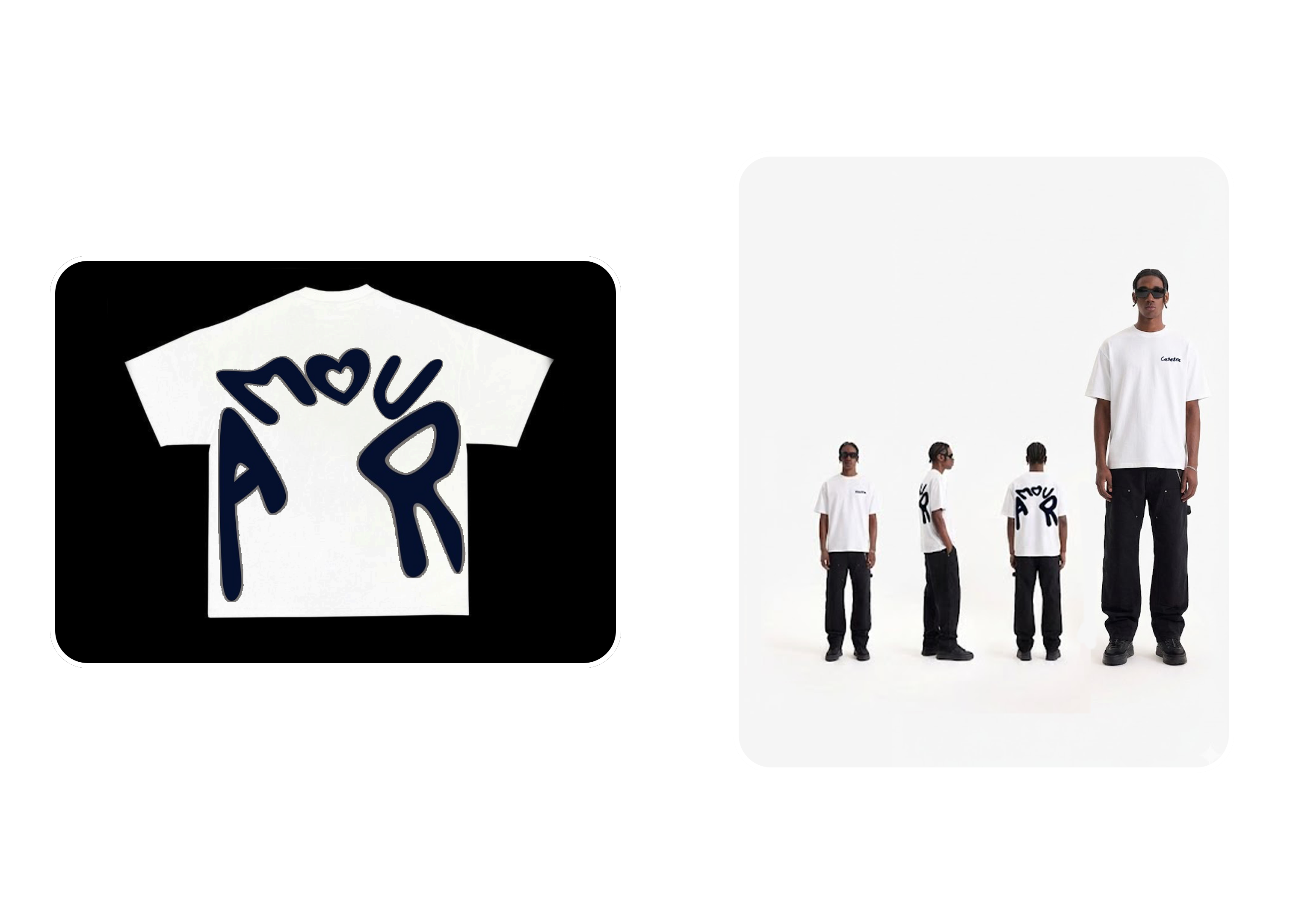 Antes y después - Camiseta
